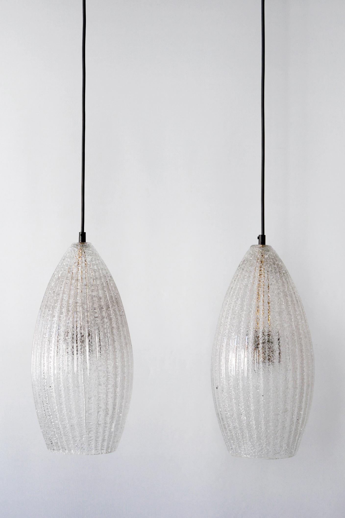 textured glass pendant lights