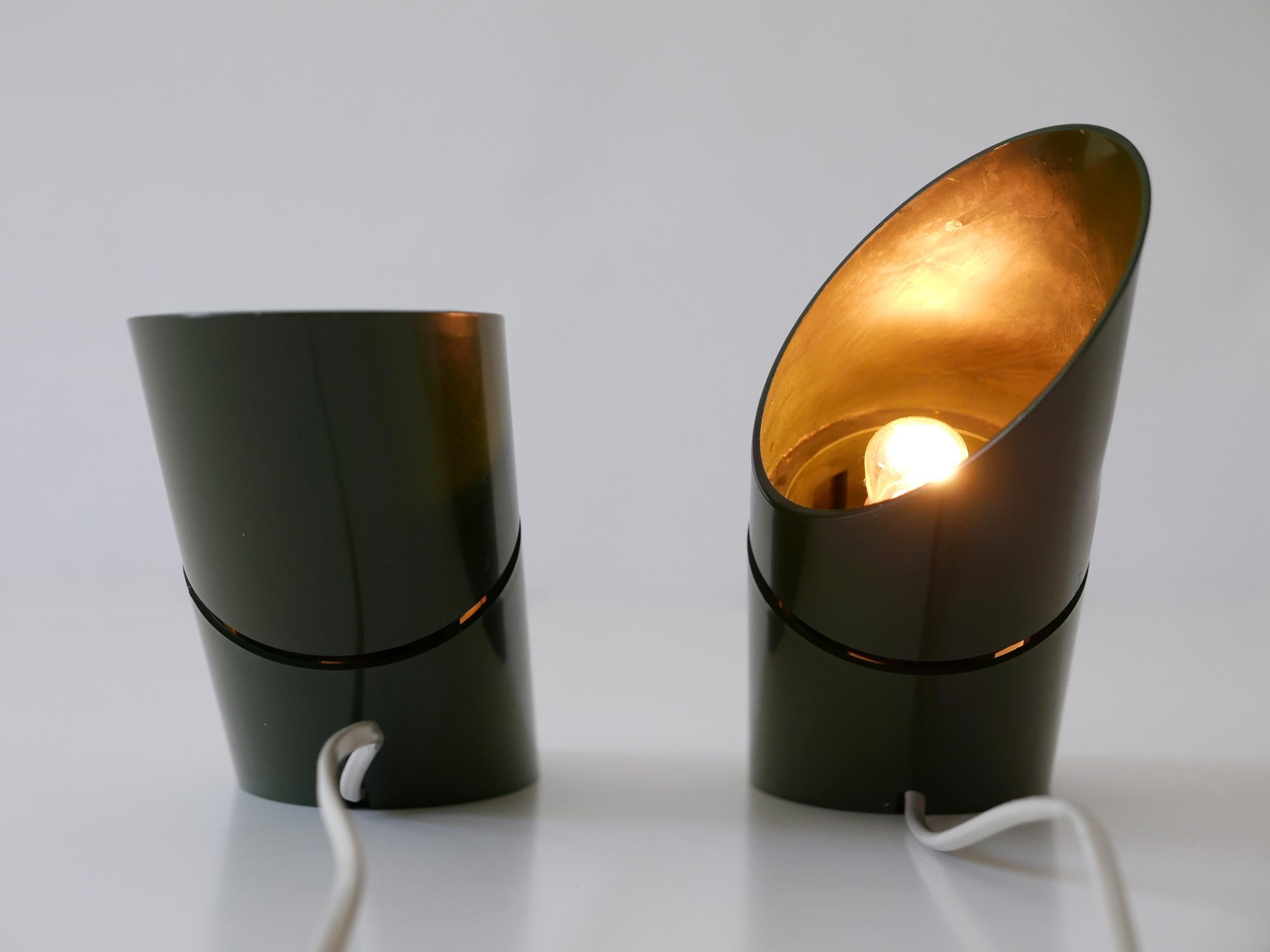Set aus zwei modernen Mid-Century Modern- Universal-Lampen von Hans Due für Fog & Mrup im Angebot 6