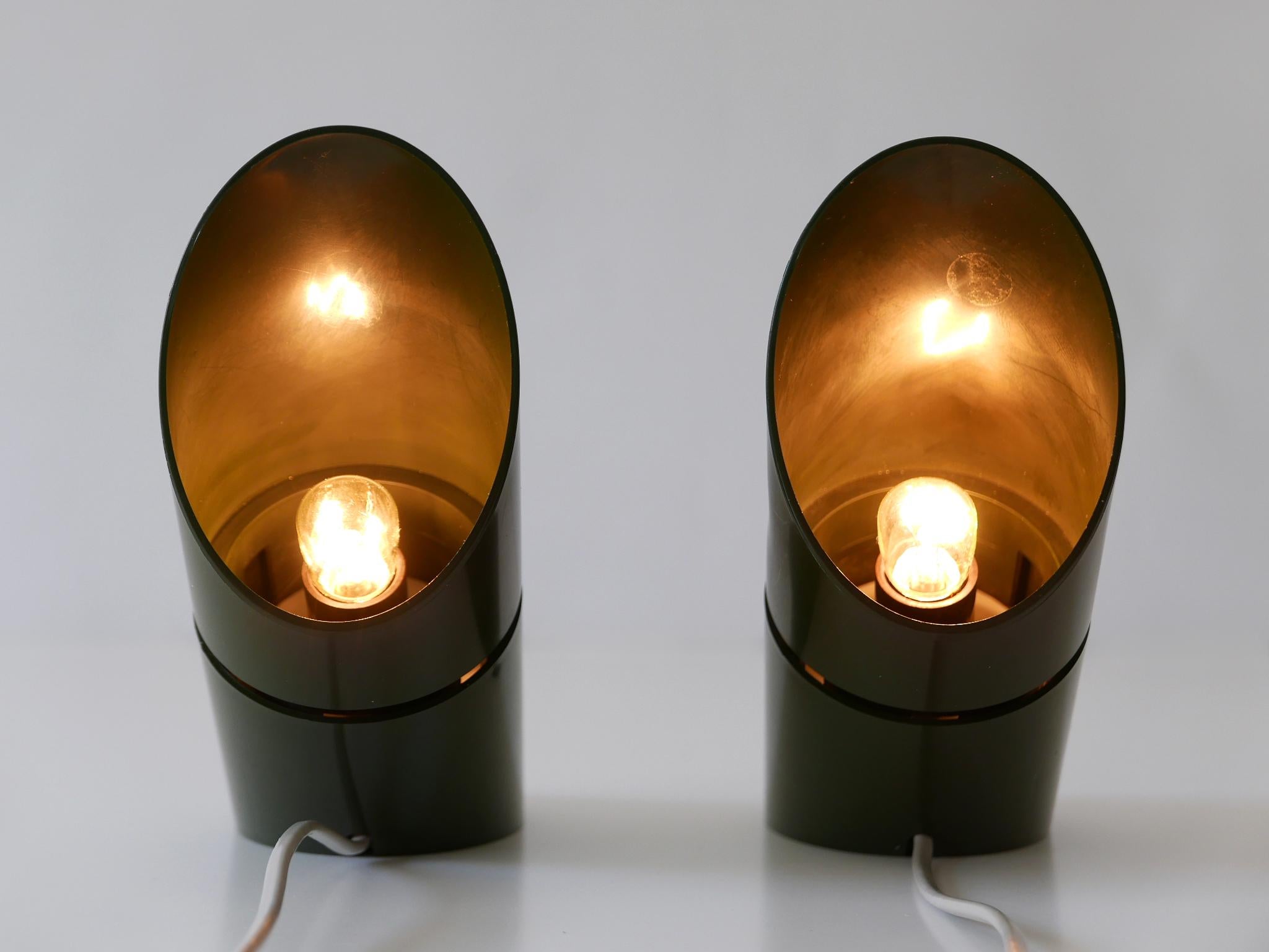 Set aus zwei modernen Mid-Century Modern- Universal-Lampen von Hans Due für Fog & Mrup im Angebot 9