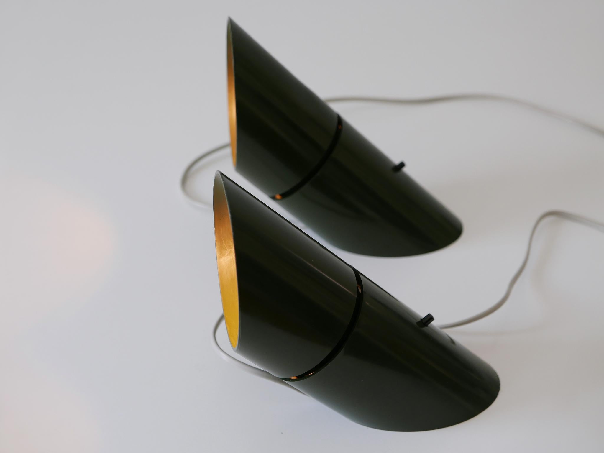 Set of Two Mid-Century Modern Universal Lamps by Hans Due for Fog & Mørup For Sale 11
