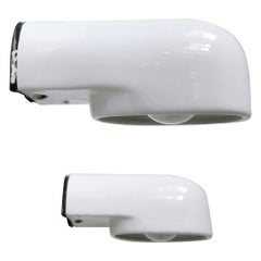 Set of Two Mid-Century Modern Up & Down Lighter Sconces Pafo by Artemide 1970s