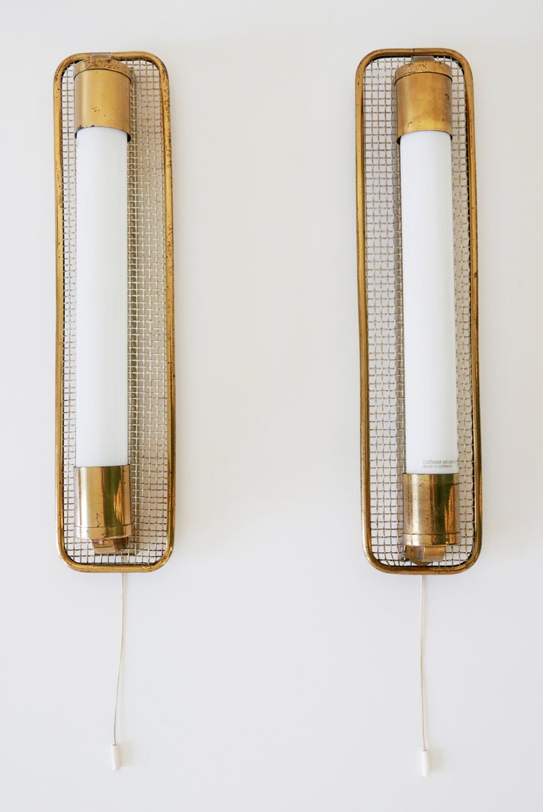 Modern Wall Lamps Caldwellcountytxoem Set Of Two Mid Century Modern Wall Lamps Or Sconces 1950s Germany