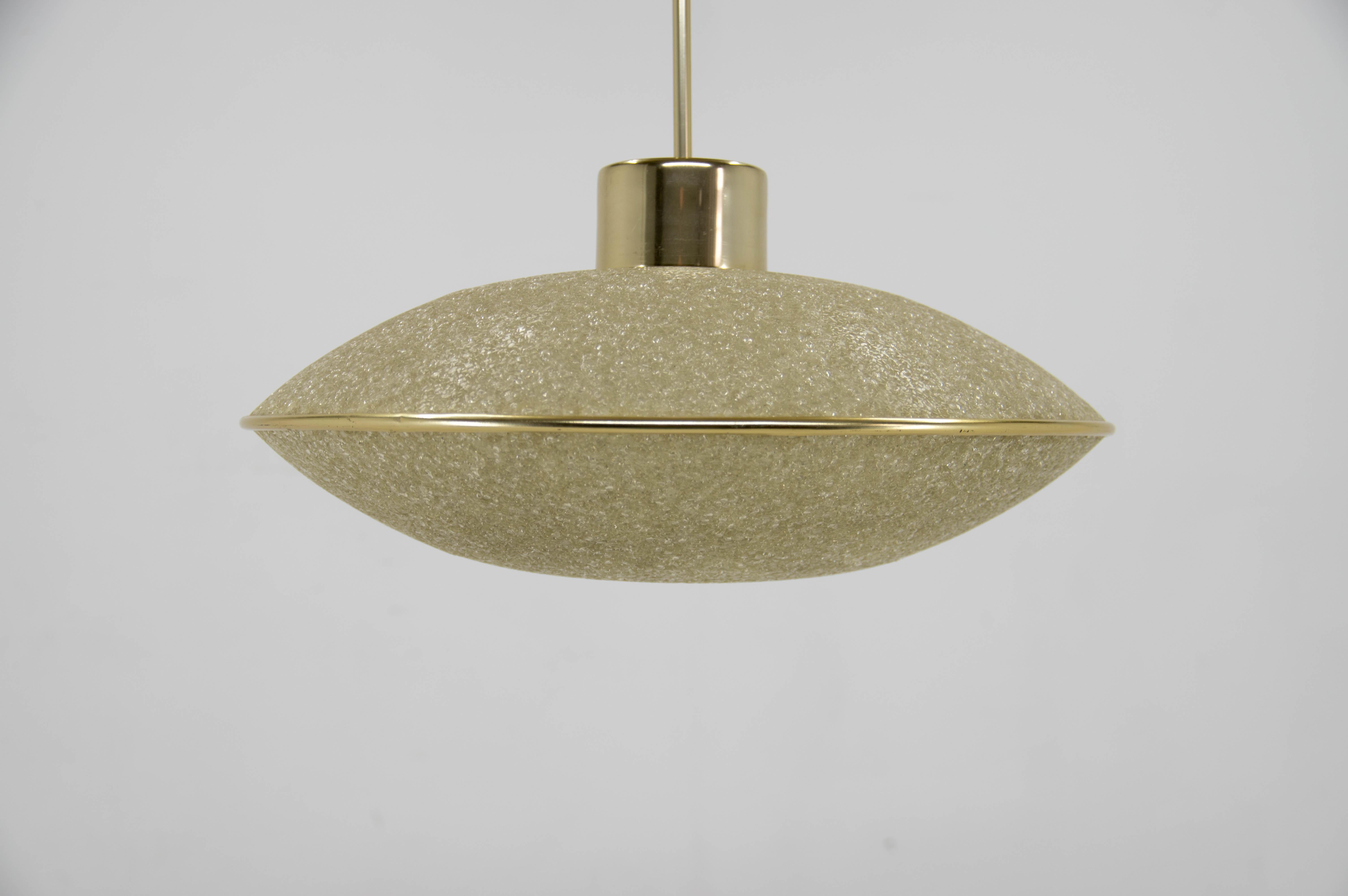 Mid-Century Modern Set of Two Midcentury Pendants, Germany, 1970s For Sale