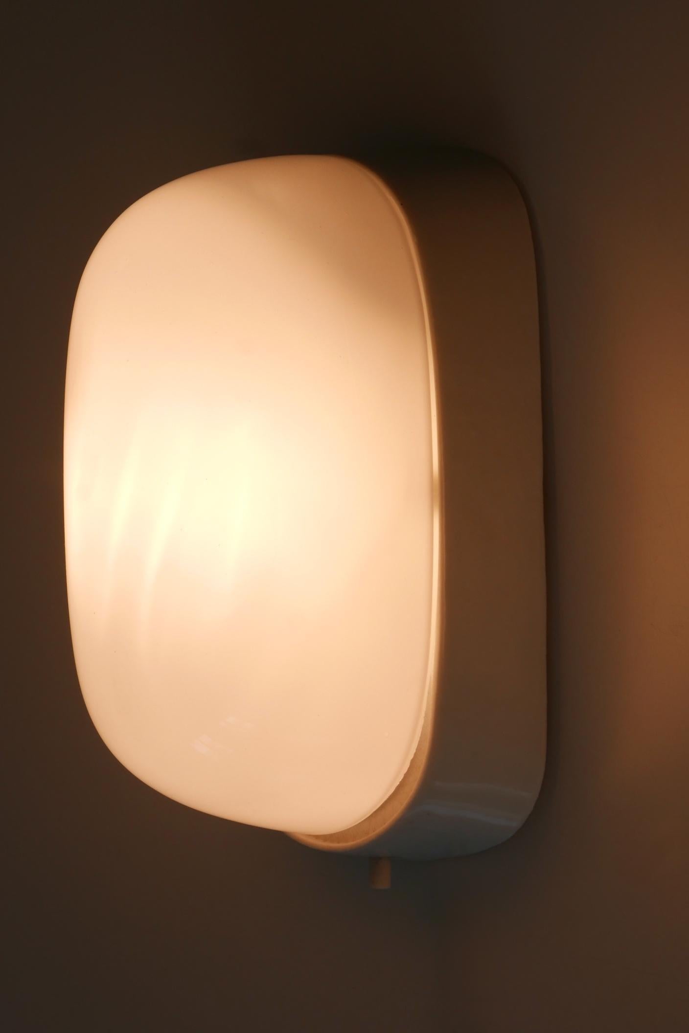 Set of Two Mid Century Sconces by Wilhelm Wagenfeld for Lindner Germany 1950s For Sale 4