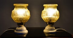 Set von zwei Mid-Century-Tischlampen, Tschechoslowakei, 1970er Jahre