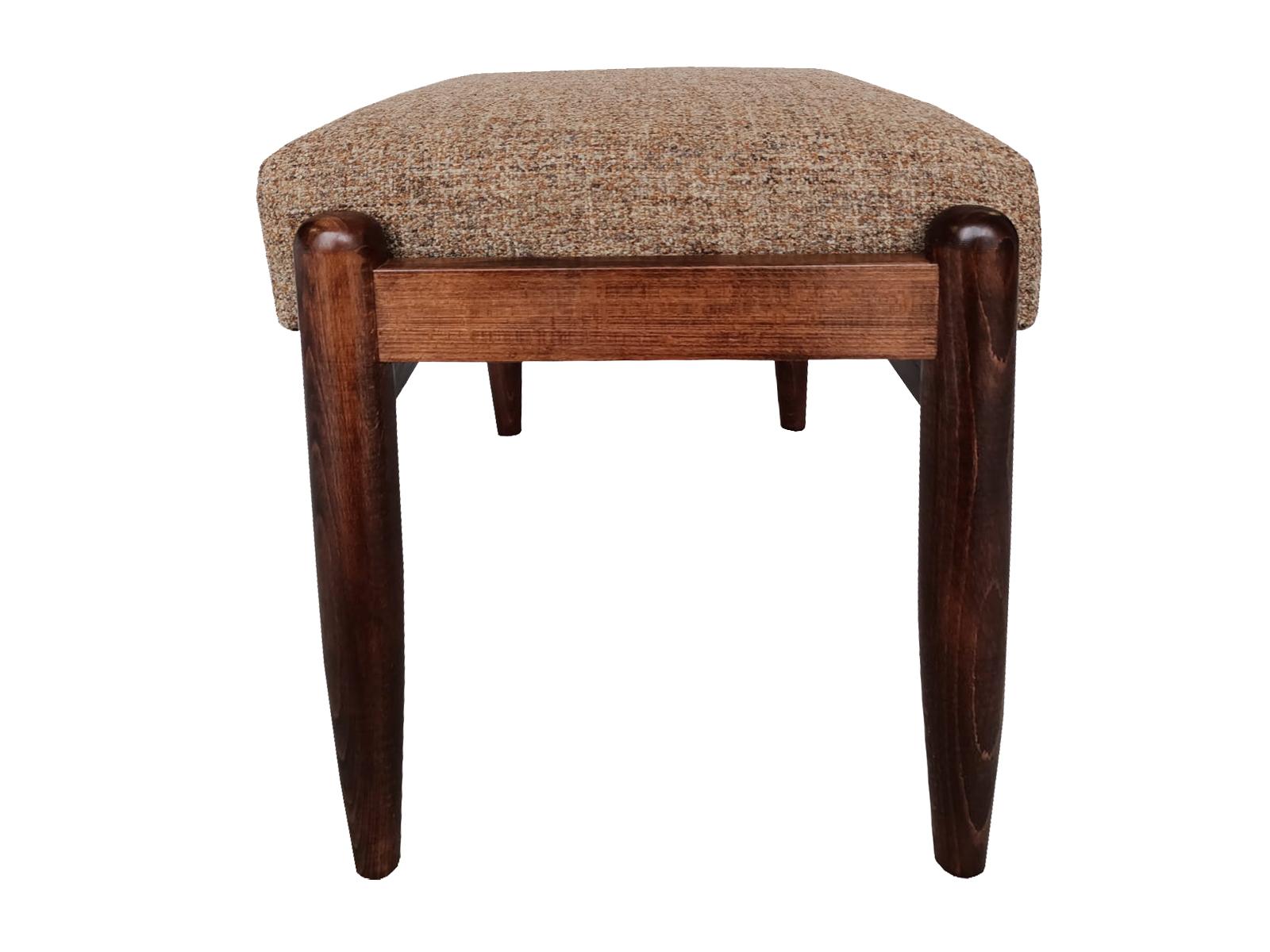 Mid-Century Modern Ensemble de deux tabourets en mélange beige, Vintage Mid Century, Edmund Homa, Europe, 1960s en vente