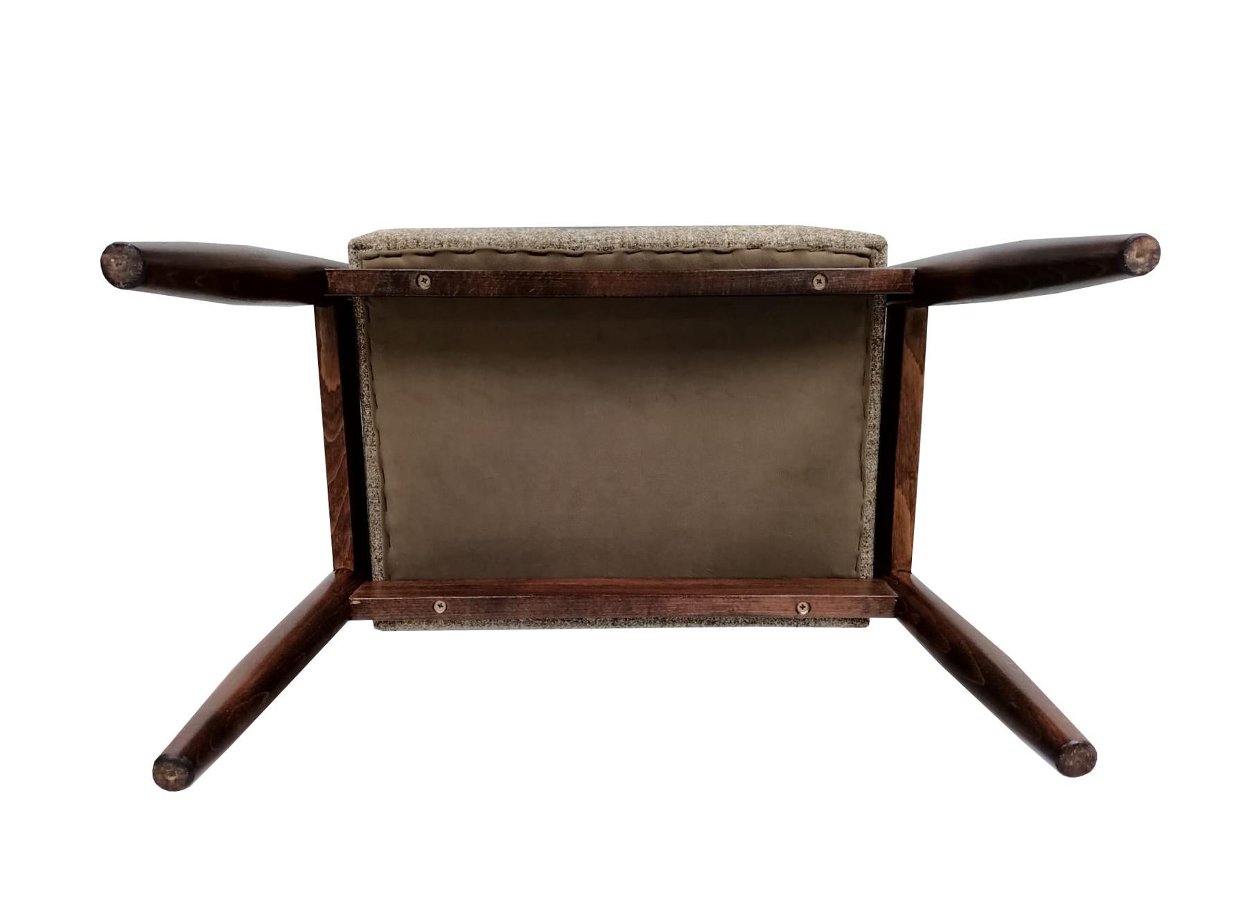Ensemble de deux tabourets en mélange beige, Vintage Mid Century, Edmund Homa, Europe, 1960s en vente 1