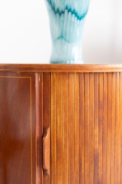 Set of Two Mid-Century Vintage Night Tables, Beech Wood, Europe, 1960s