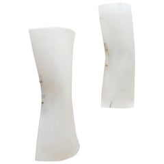 Set di due lampade da parete o applique del Medioevo di Hanns Hoffmann-Lederer, anni '60