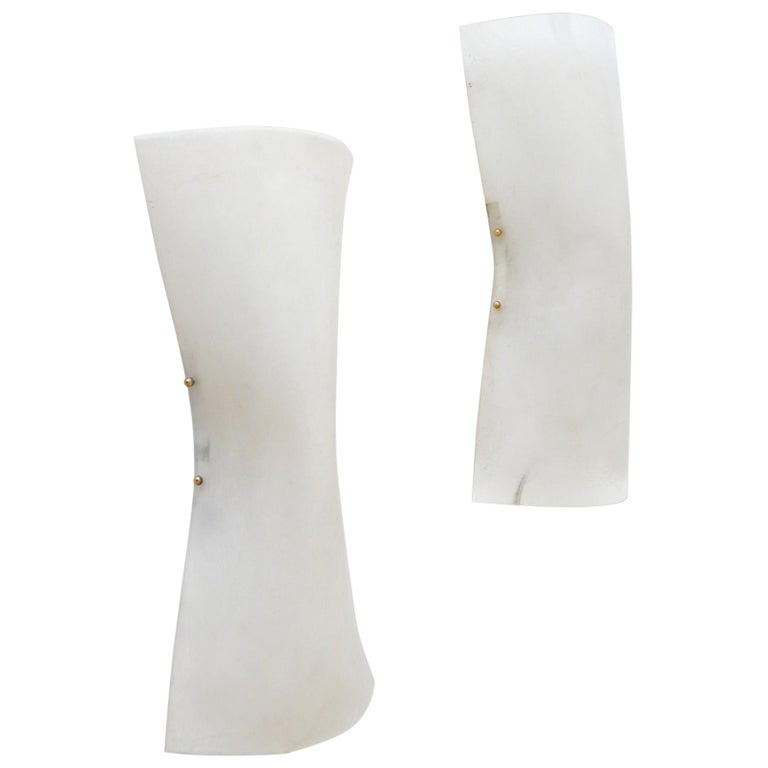 Set of Two Midcentury Wall Lamps or Sconces by Hanns Hoffmann-Lederer, 1960s For Sale