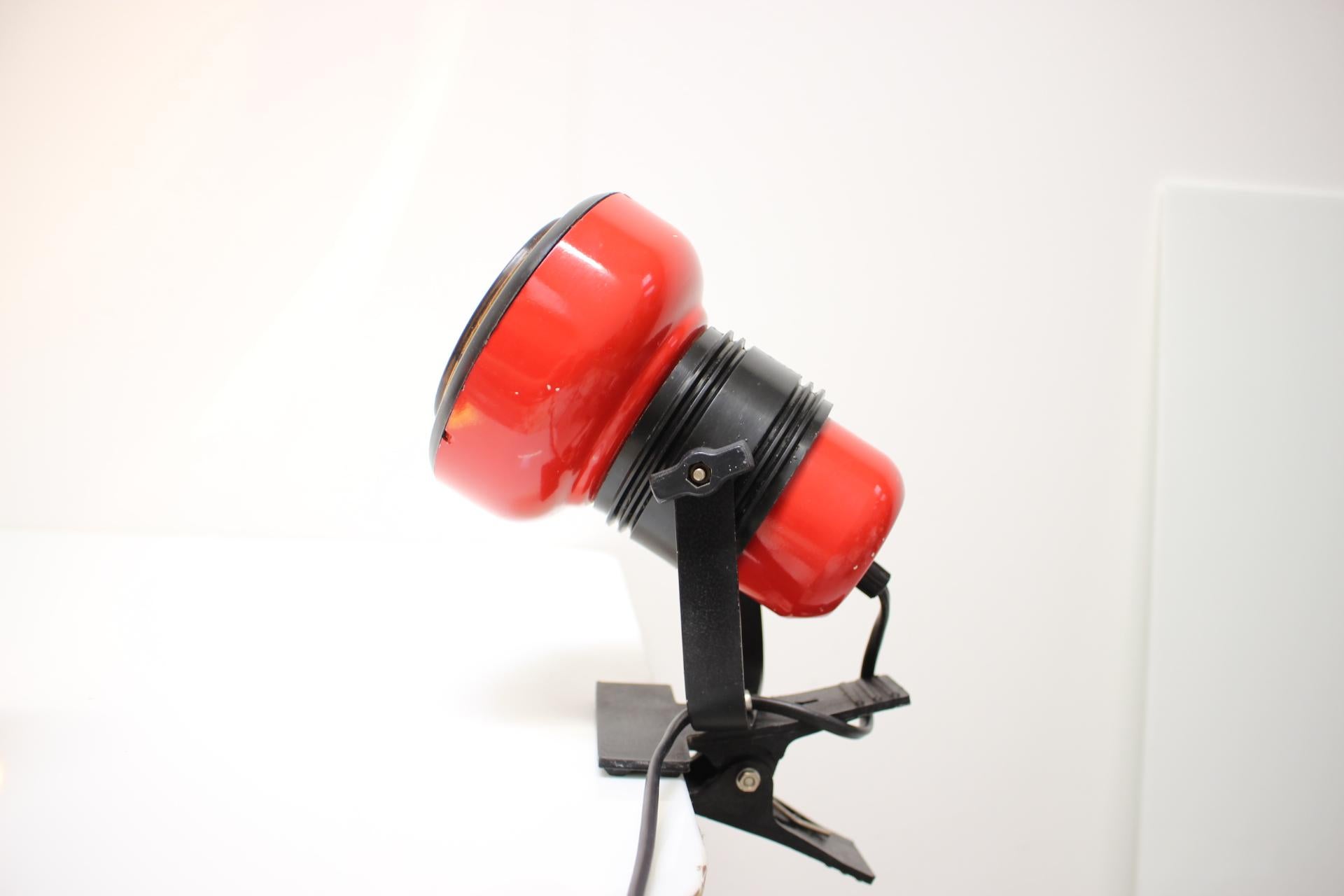 Late 20th Century Set of Two Mid-Century Wall or Table Lamps by Elektrofem, Hungary, 1970s For Sale