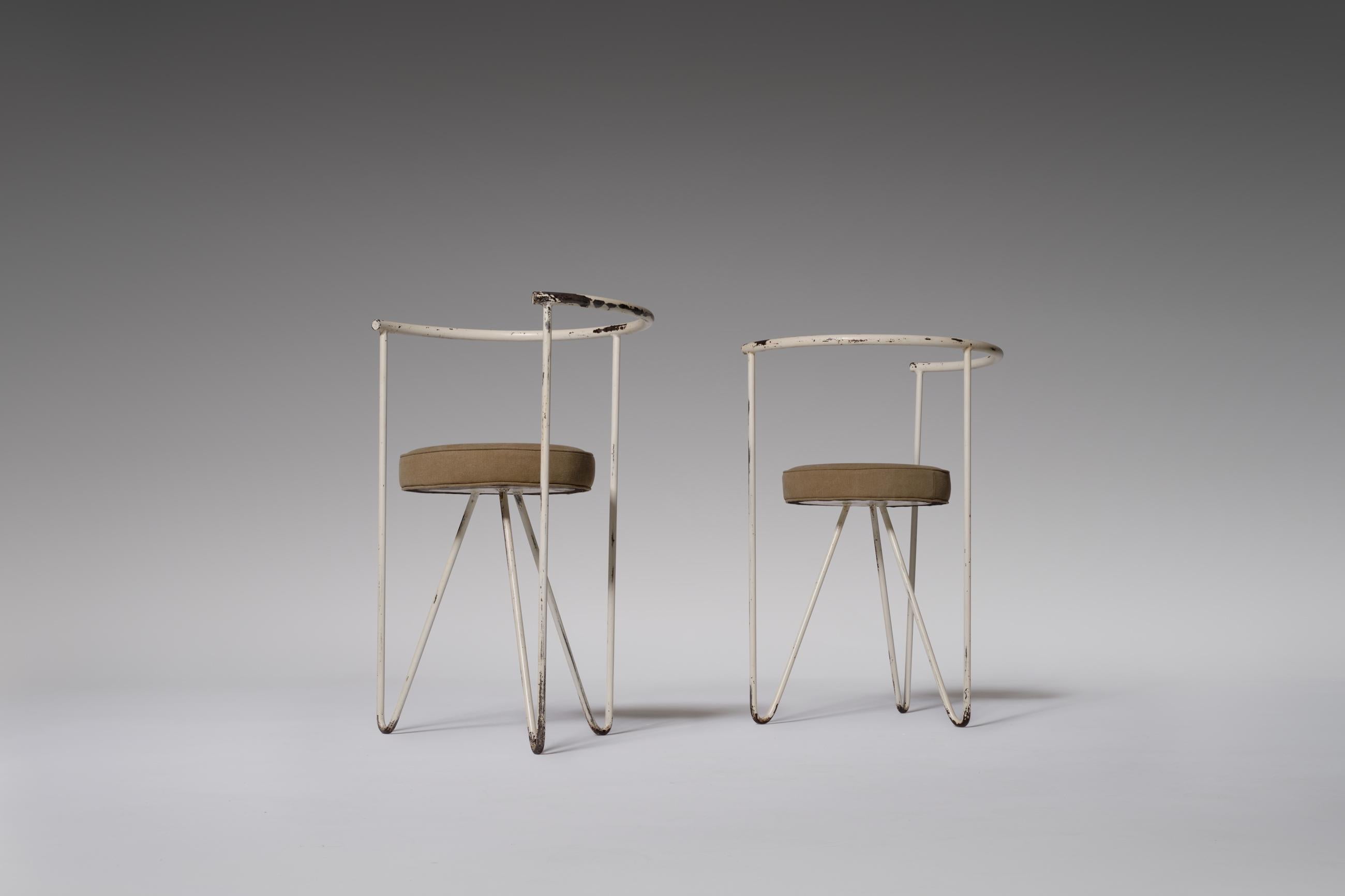 Set of Two Mid-Century Modern ‘Hairpin’ Side Chairs, 1960s 2