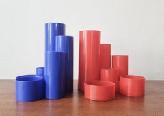 Set of Two Midcentury Pen or Pencil Holders Deyhle, Germany, 1970s