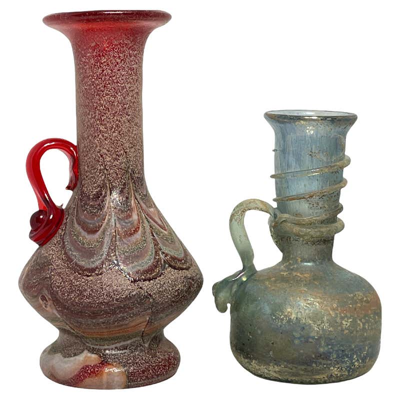 Vase Scavo Seguso Vetri d'Arte verre irisé Murano 1950 Vase Scavo Seguso Vetri d'Arte verre irisé Murano 1950