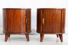 Set of Two Mid-Century Vintage Night Tables, Wood, Europe, 1960s