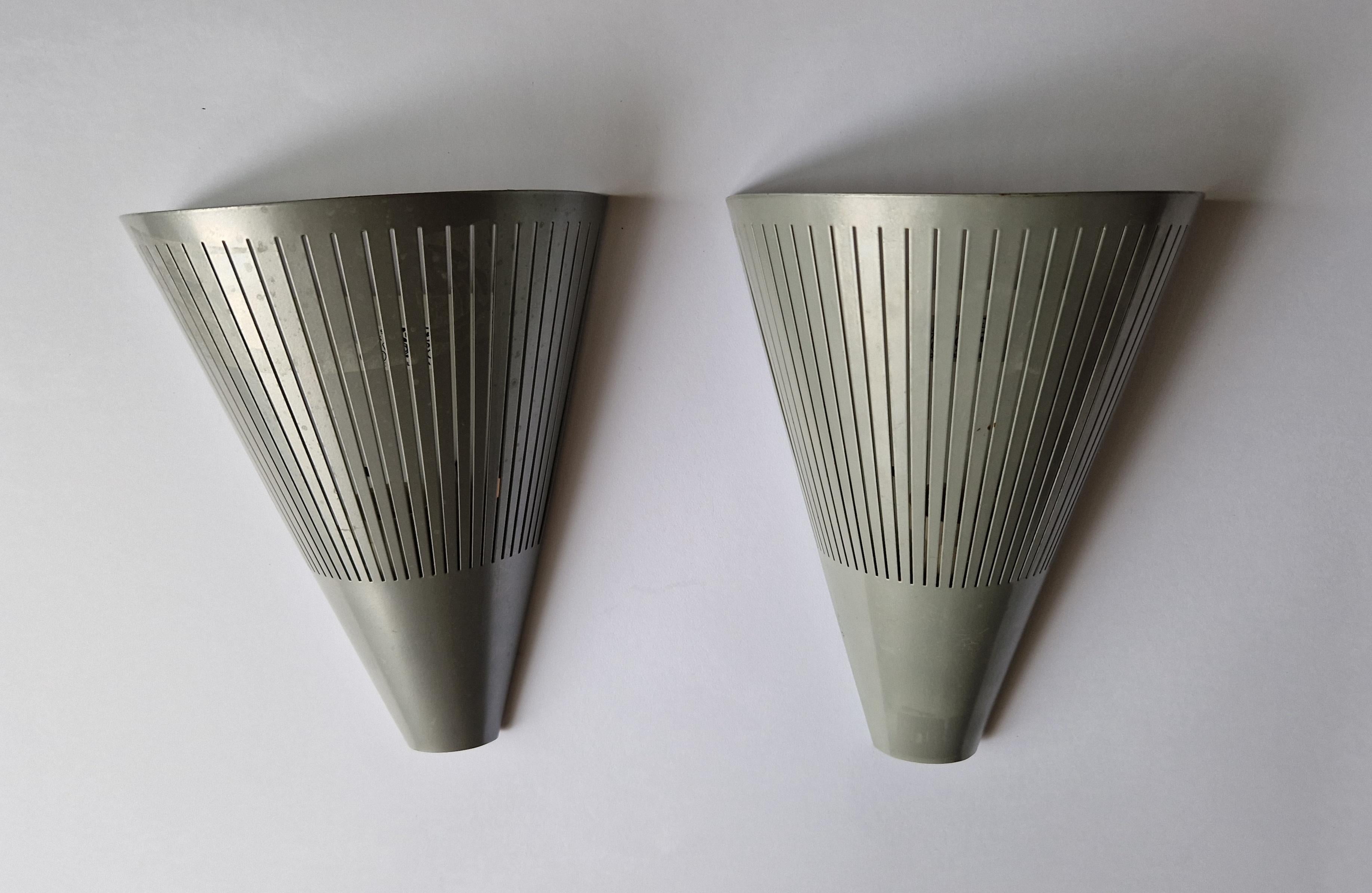 Mid-Century Modern Set of Two Midcentury Wall Lamps Klyka, Ikea, Sweden, 1980s For Sale