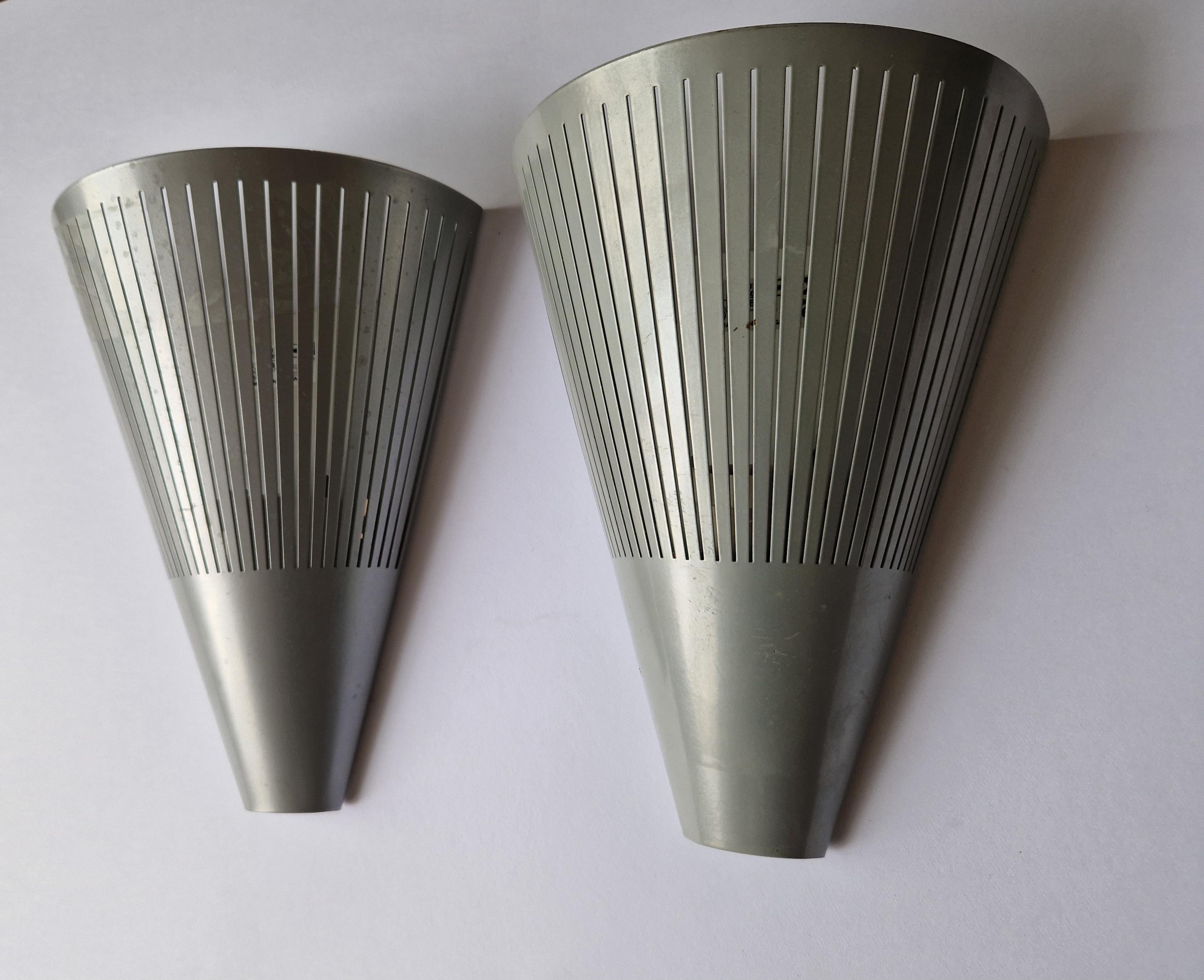 Mid-Century Modern Set of Two Midcentury Wall Lamps Klyka, Ikea, Sweden, 1980s For Sale