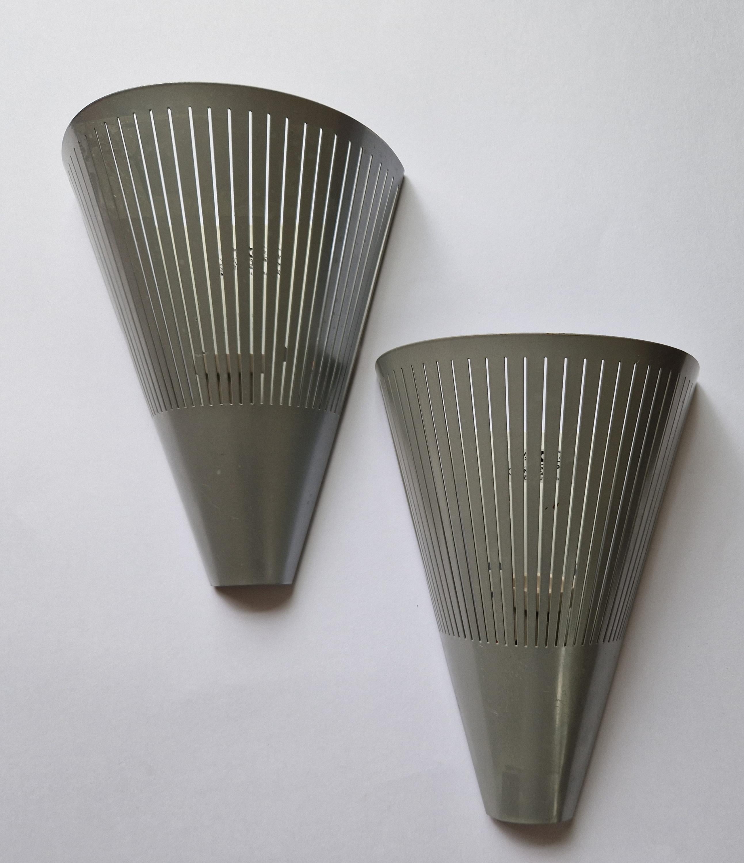 Set of Two Midcentury Wall Lamps Klyka, Ikea, Sweden, 1980s In Good Condition For Sale In Praha, CZ