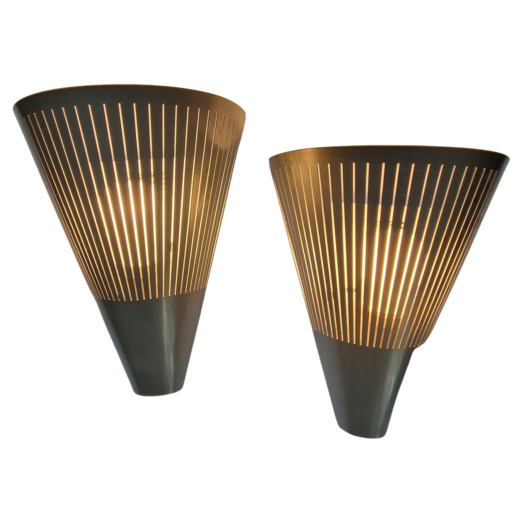 Set of Two Midcentury Wall Lamps Klyka, Ikea, Sweden, 1980s