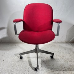 Set of Two MIM Armchairs, Desk, Office chairs designed by Ico Parisi, 1963