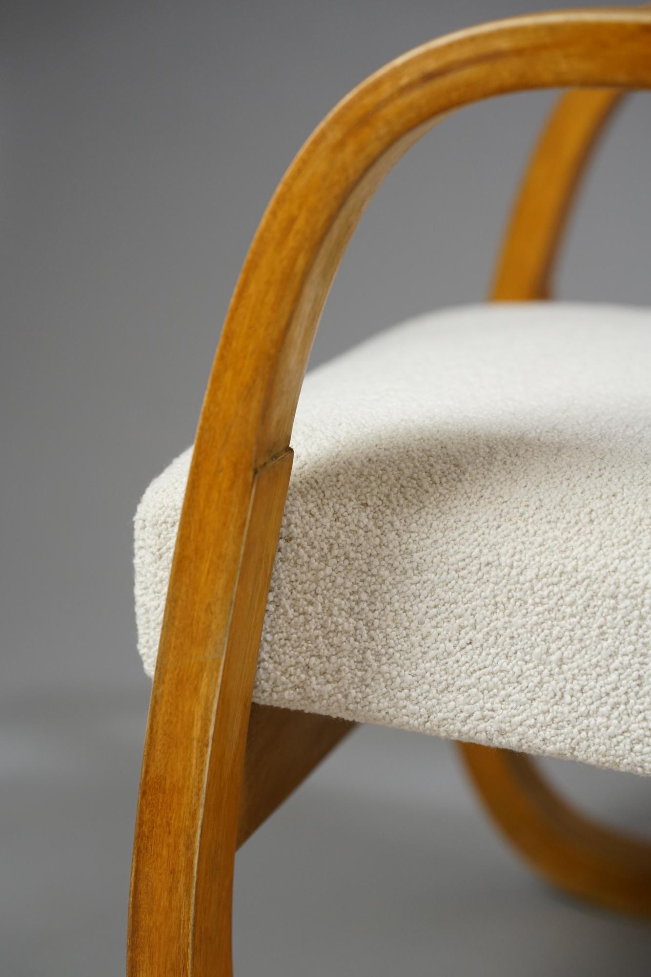 Set of Two Model 402 Cantilever Armchairs by Alvar Aalto for Artek, 1950s 4