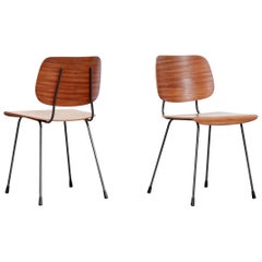 Set of Two Model 7004 Tjerk Reijenga Chairs by Pilastro