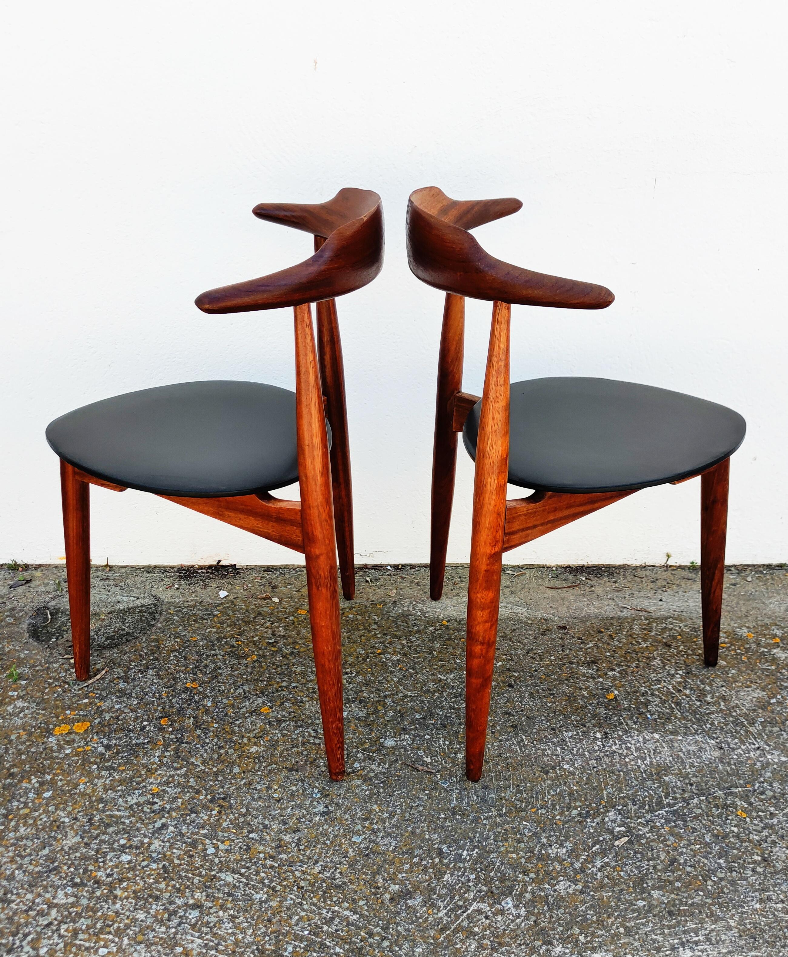 20th Century Set of Two Model Chairs 