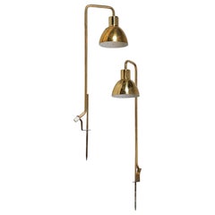 Set di due lampade a forma di fiore di primula, Hans-Agne Jakobsson, AB Markaryd, anni '60