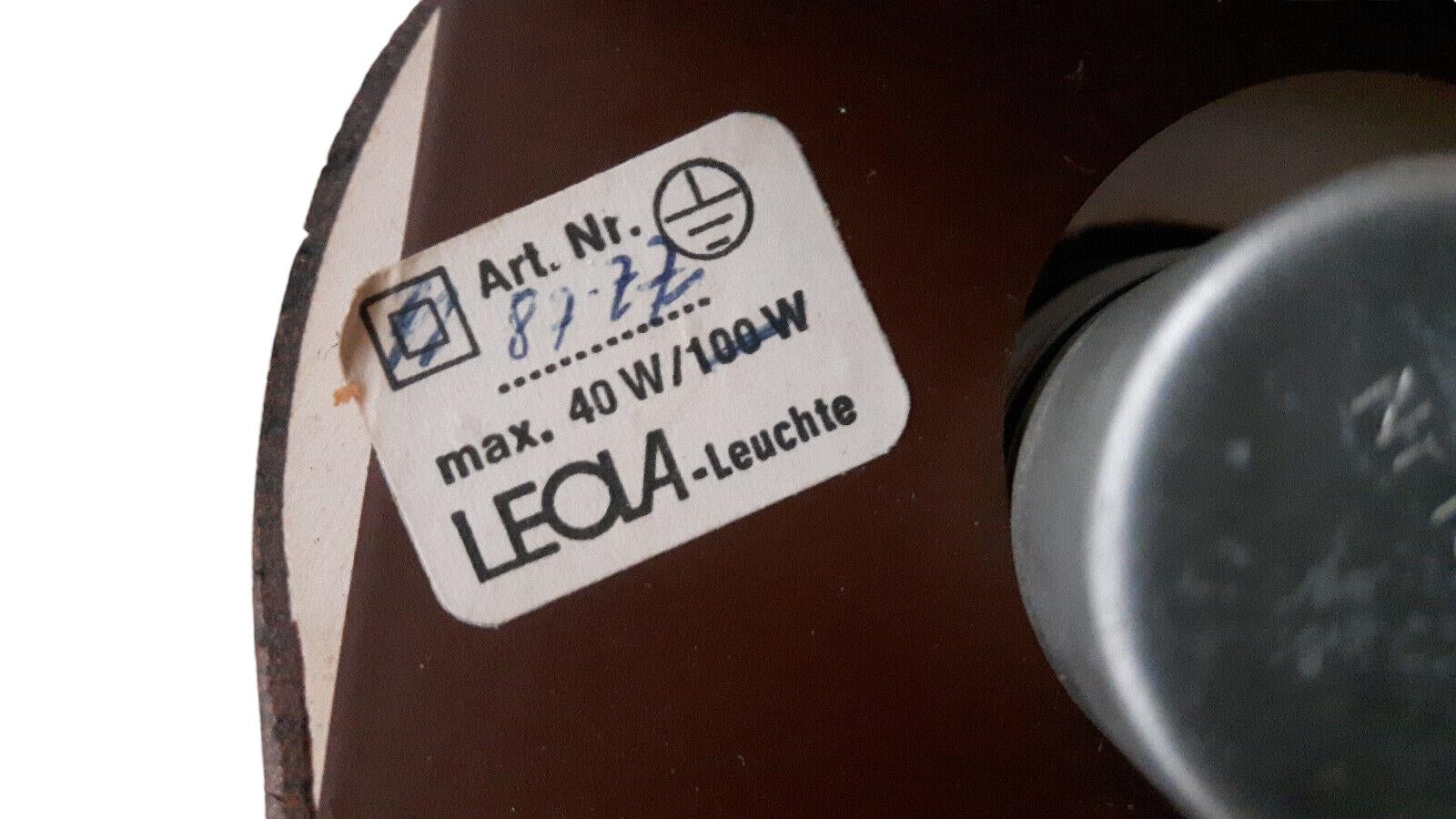 Zwei modernistische 1970er Jahre Deutsche Keramik Fett Lava Wandleuchten von Leola Leuchten im Zustand „Gut“ im Angebot in Nuernberg, DE