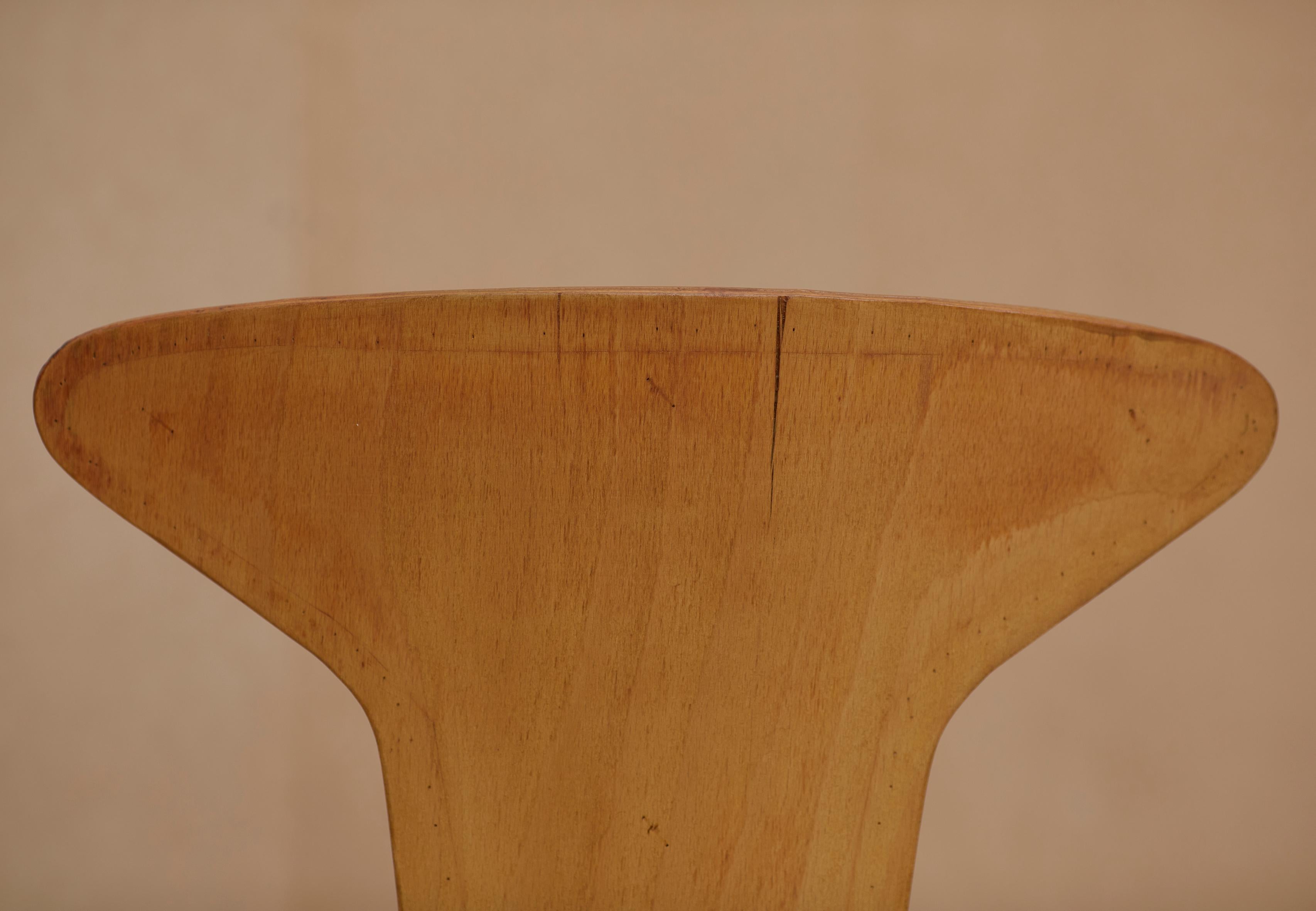Ensemble de deux chaises Mosquito 3105 par Arne Jacobsen pour Fritz Hansen circa 1969 en vente 8