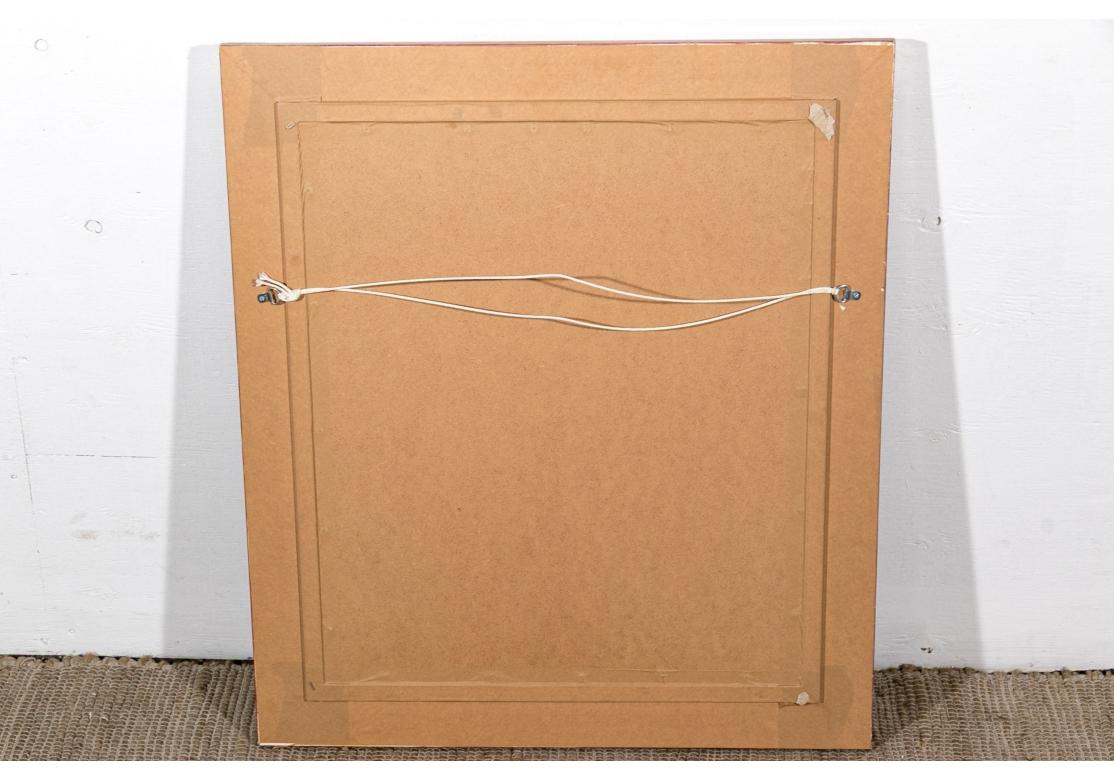 An exceptionally custom framed set of two hand-colored 18th C. engravings on paper. The hand-colored prints depict architectural interior and exterior settings. The two book plate prints include plates number Pag 303, and Pag 337.

Each of the