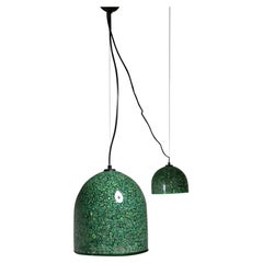 Set di due lampade da soffitto "Neverrino" di Luciano Vistosi per Vistosi, Italia, 1970