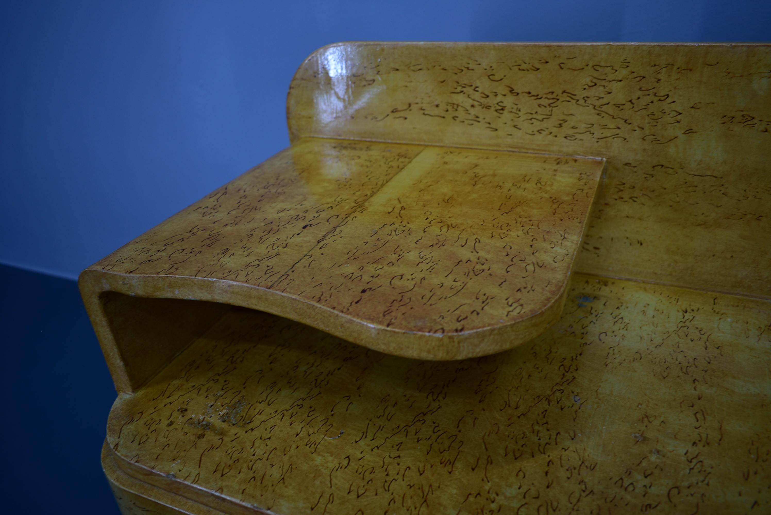 Juego de dos mesillas de noche de Jindřich Halabala para UP Zavody, década de 1939 en venta 4