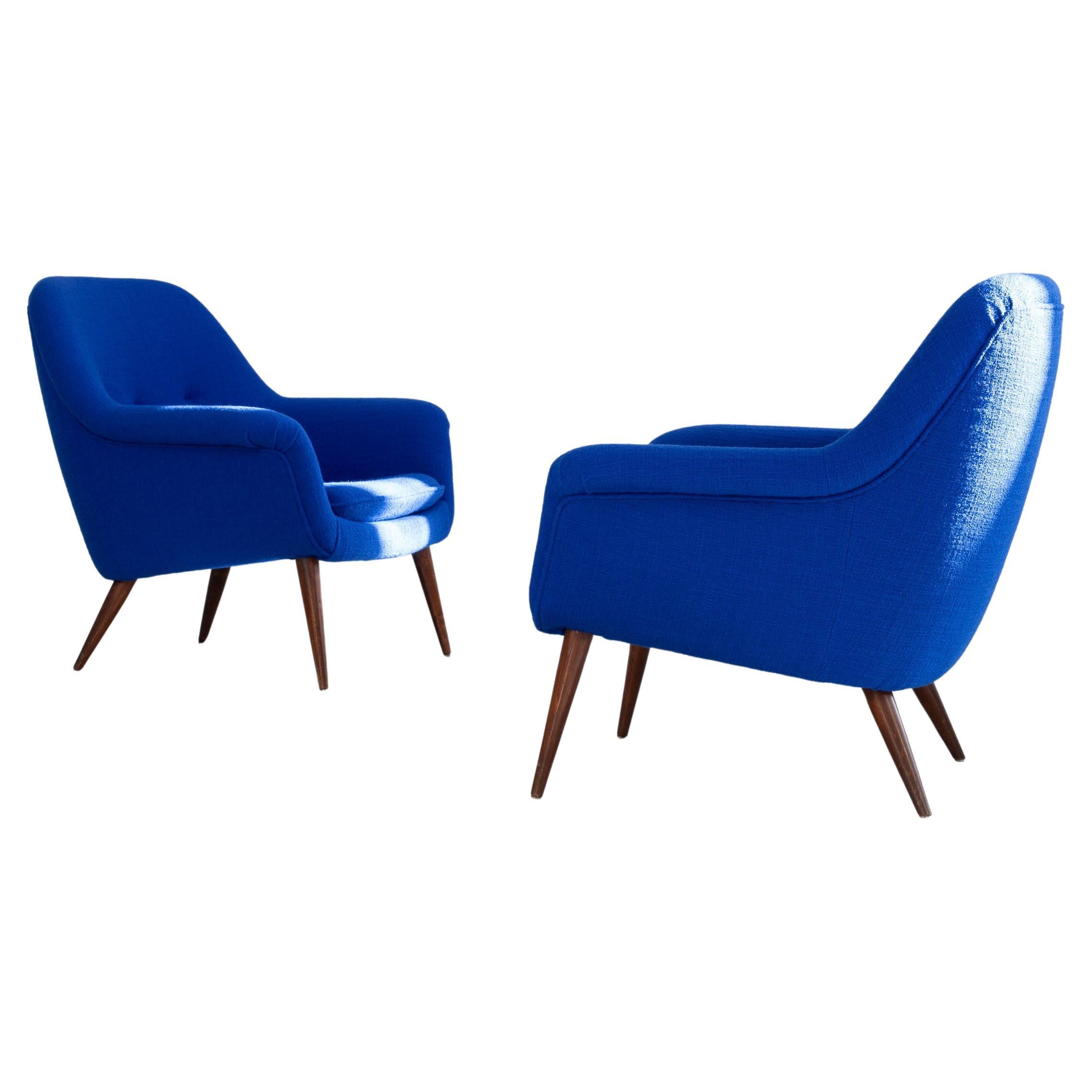 Ensemble de deux fauteuils Nino Zoncada Model No "1101" by Cassina en vente