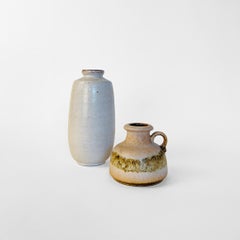 Set of Two of Lava Vases, Germany, 1960s