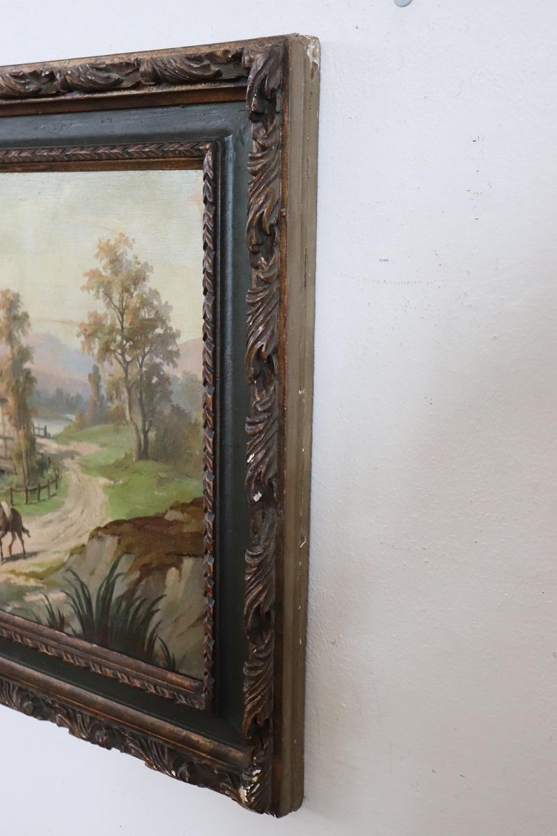 Set di due dipinti a olio su tela Townes 2