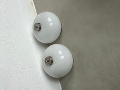 20th Century Set of 2 Appliques/Ceiling/Bedside table Lamps By Goffredo Reggiani