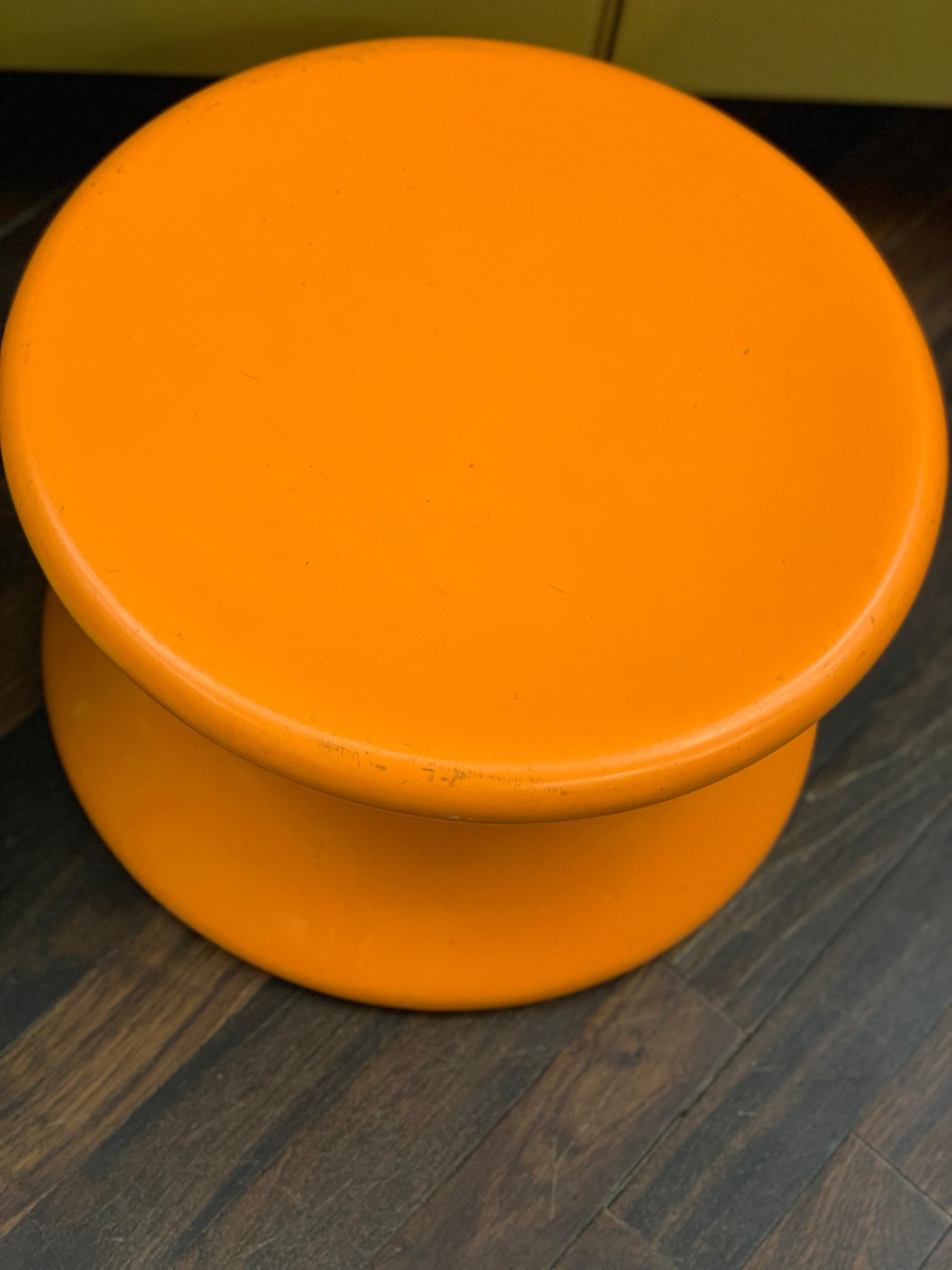 Set of Two Orange and Green Mushroom Designed by Eero Aarnio 5