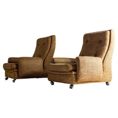 Ensemble de deux chaises longues Orchid de Michel Cadestin pour Airborne