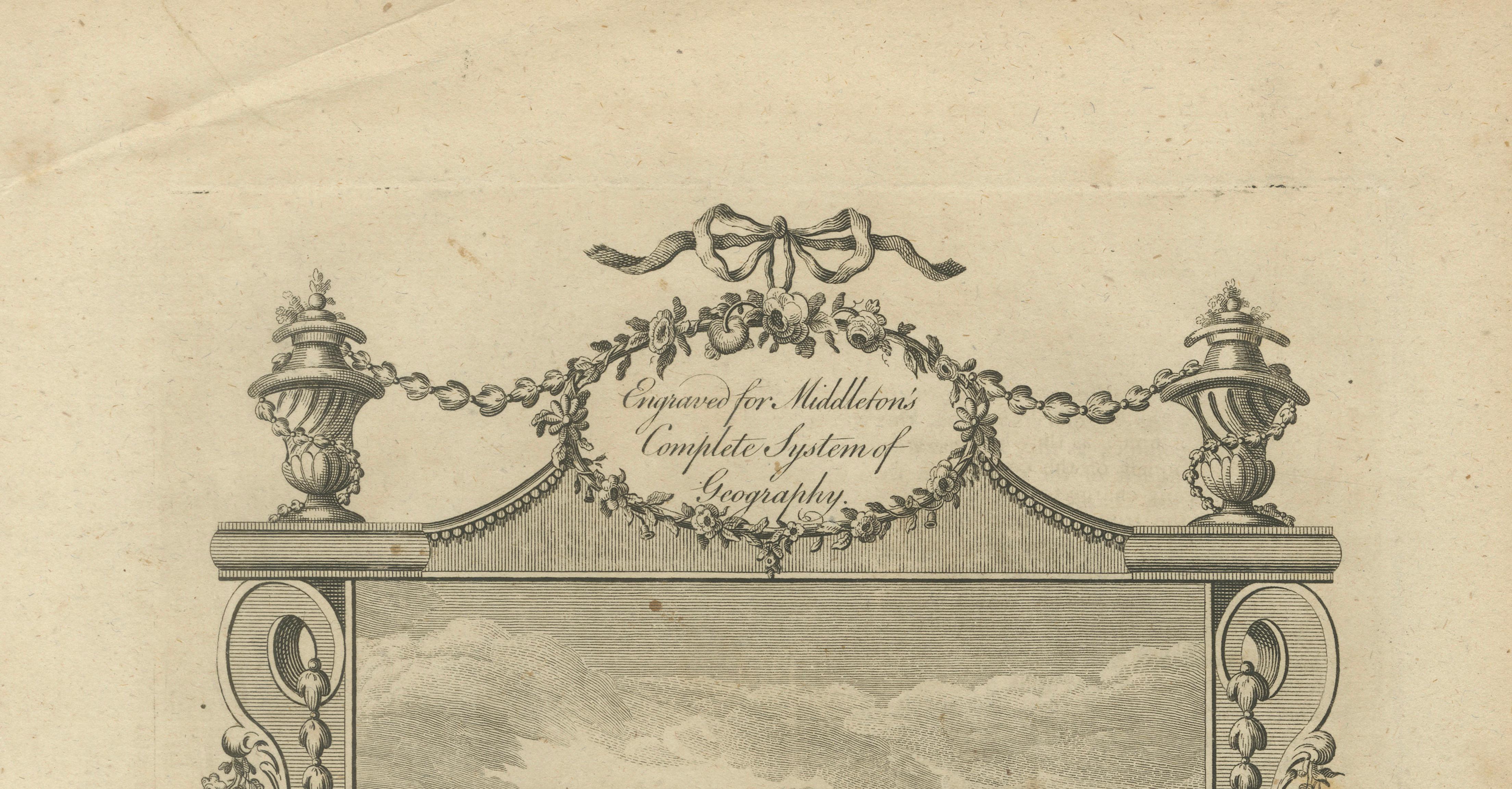 Set of Two Original Antique Engravings of Peru by C.T. Middleton, 1778