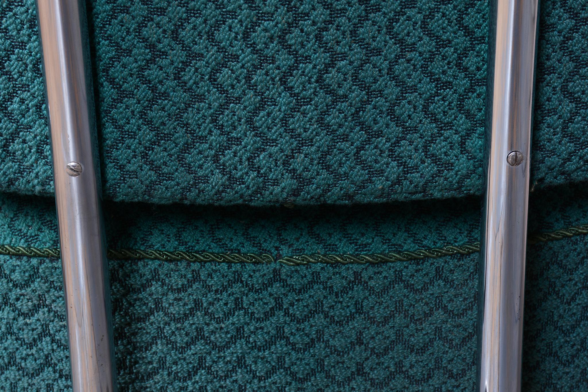 Juego de dos originales sillones Bauhaus, de O. Zoufalý, Haya, Checoslovaquia, Años 30 en venta 7