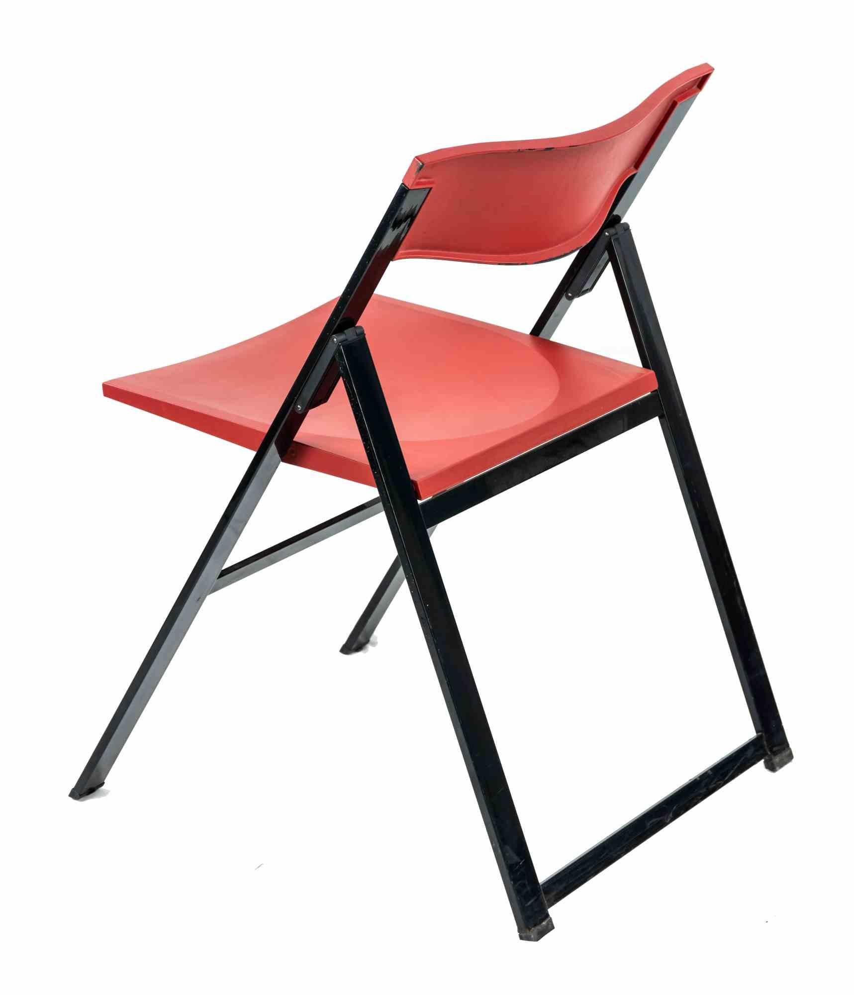 first folding chair