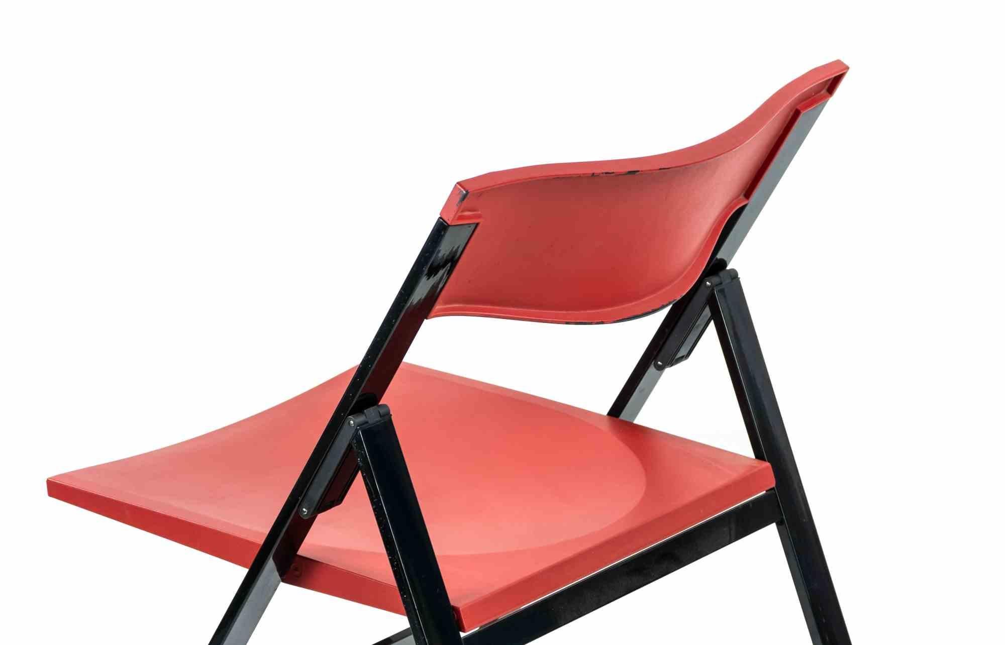 Set of Two P08 Folding Chairs by Justus Kolberg, 1991 In Good Condition For Sale In Roma, IT