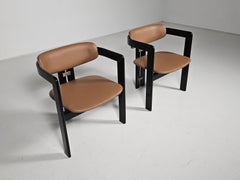 Ensemble de deux chaisesamplona par Augusto Savini, années 1960