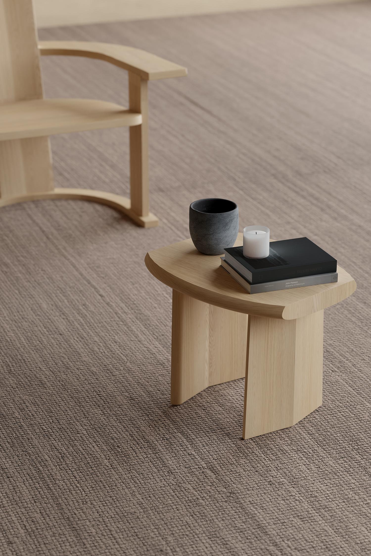 Zweier-Set Peana Beistelltisch, Night Stand aus Eiche Natural Wood von Joel Escalona (Skandinavische Moderne) im Angebot