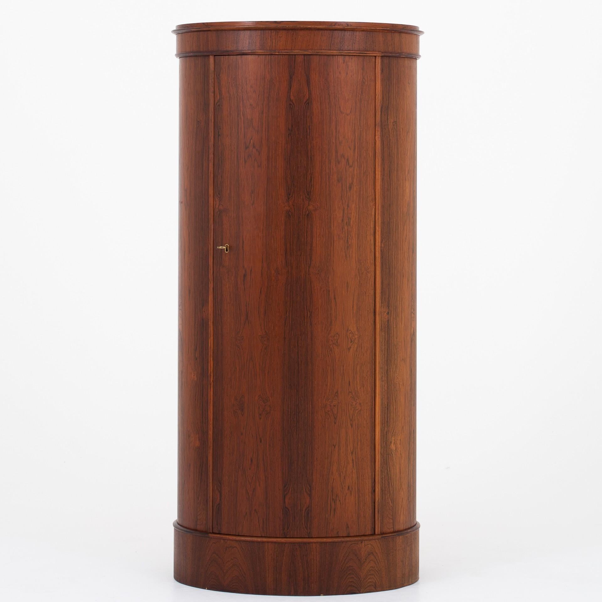 Rosewood One Pedestal Cabinets by Johannes Sorth