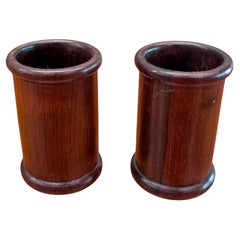 Set of two Pen Holders in Rosewood, Unknown, 1960s - Lot 739