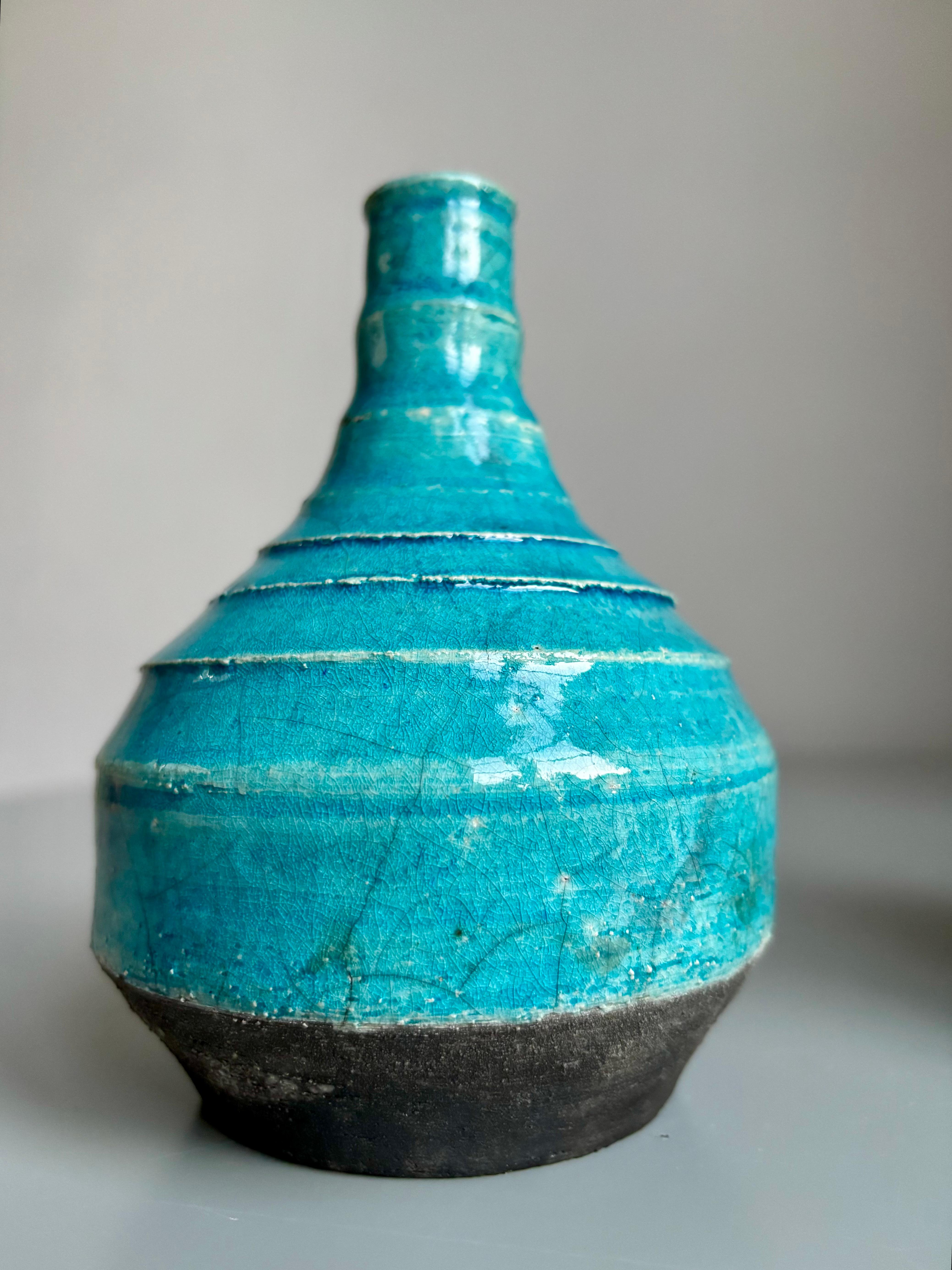 Set of Two Persson Stoneware Vases, 1960s In Good Condition For Sale In Copenhagen, DK