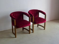 Set of two “Pics” armchairs, Jordi Vilanova i Bosch. Barcelona, 1960s.