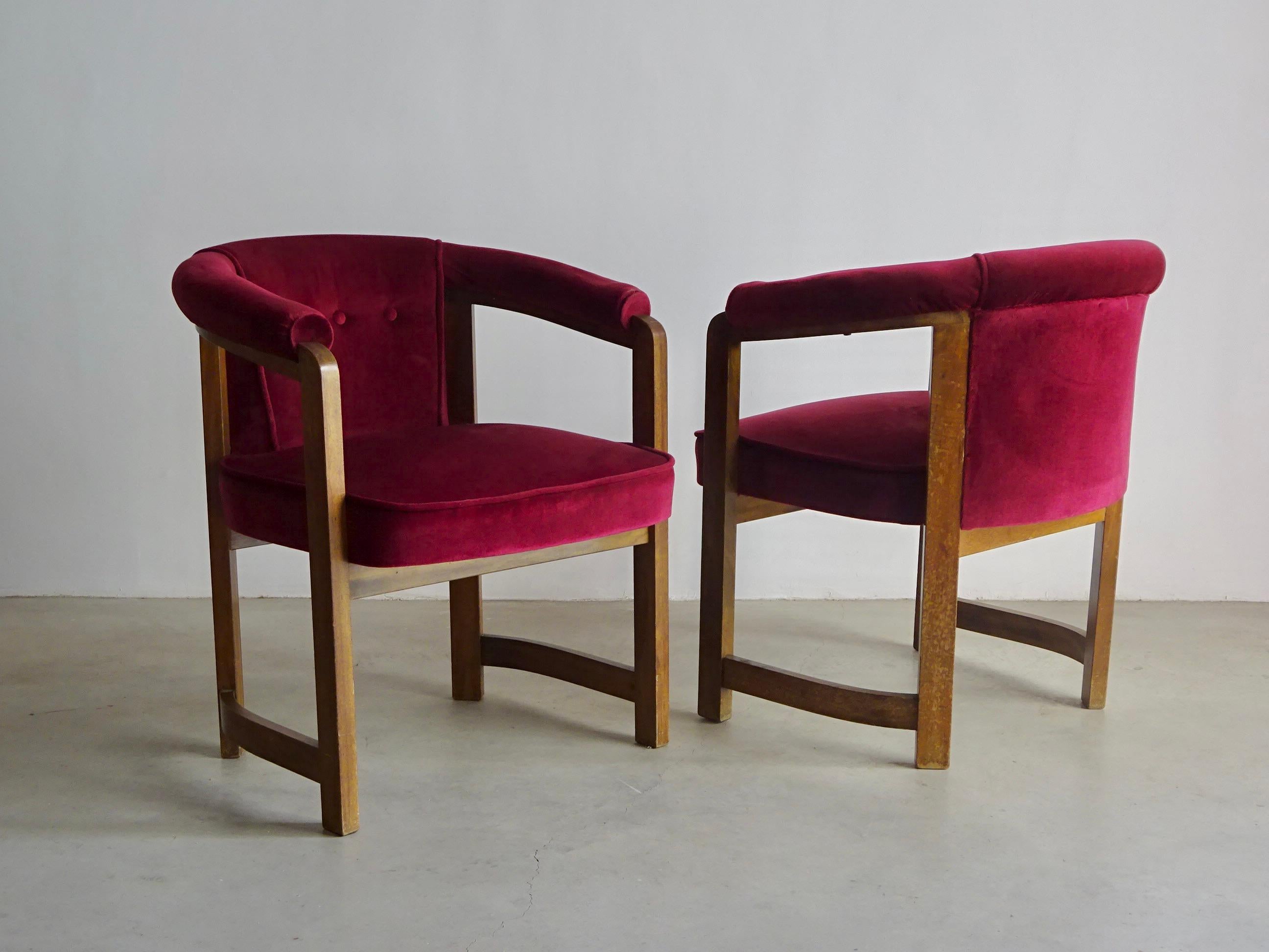 Ensemble de deux fauteuils Pics, Jordi Vilanova i Bosch. Barcelone, années 1960. en vente 1